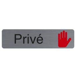 EXACOMPTA Plaque de signalisation "Privé"