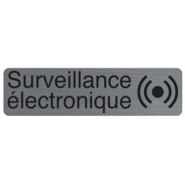 EXACOMPTA Plaque de signalisation Surveillance électronique