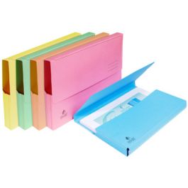 EXACOMPTA Pochette document Jura pastel, A4, jaune x50