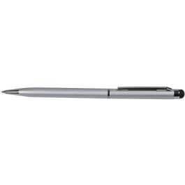 EXACOMPTA Stylo bille "Twist" avec clip, argent