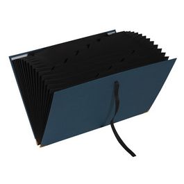 EXACOMPTA Trieur extensible Office by Me, bleu canard