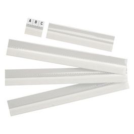 Esselte Cavaliers auto-adhésifs pour onglets, transparent