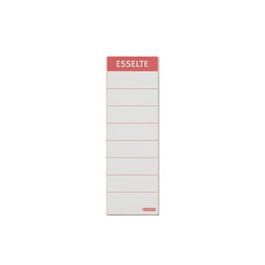 Esselte Etiquette pour dos de classeur, 60 x 190 mm, blanc