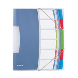 Esselte Trieur VIVIDA, A4, PP, 6 touches, multicolore