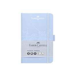 FABER-CASTELL Carnet, A6, quadrillé, bleu ciel
