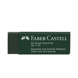 FABER-CASTELL Gomme en plastique DUST-FREE, vert