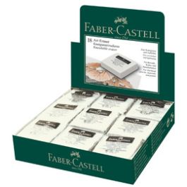 FABER-CASTELL Gomme mie de pain ART ERASER, blanc x18