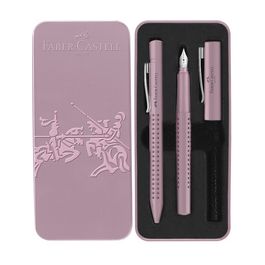 FABER-CASTELL Set d'écriture GRIP 2010 Harmony, rose