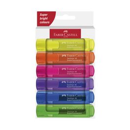 FABER-CASTELL Surligneur TEXTLINER 1546, étui en carton de 6
