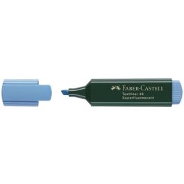 FABER-CASTELL Surligneur TEXTLINER 48 REFILL, bleu