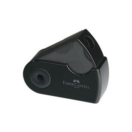 FABER-CASTELL Taille-crayon SLEEVE MINI, noir