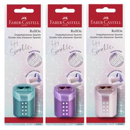 FABER-CASTELL Taille-crayon double RollOn SPARKLE