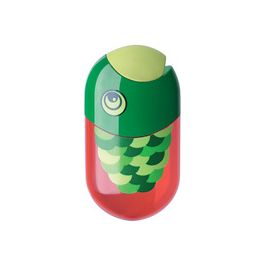 FABER-CASTELL Taille-crayon double "poisson", rouge/vert