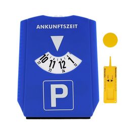 FIRST AID ONLY 5-in-1 Multifunktions-Parkscheibe, blau