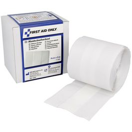 FIRST AID ONLY Wundschnellverband, 80 mm x 5 m, weiß