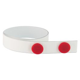 FRANKEN Bande magnétique, 35 mm x 5 m, autocollant, blanc