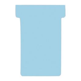 FRANKEN Fiches T, taille 2 / 48 x 84 mm, bleu clair
