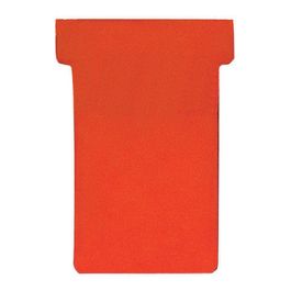 FRANKEN Fiches T, taille 2 / 48 x 84 mm, rouge