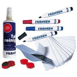FRANKEN Kit d'accessoire pour tableau mural blanc X-tra!Line