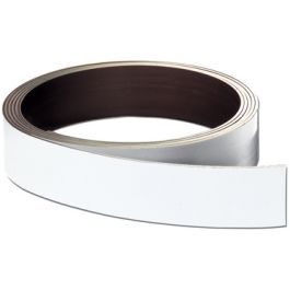FRANKEN Ruban magnétique, (L)10.000 x (P)8 x (H)50 mm, blanc