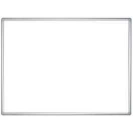 FRANKEN Tableau mural blanc PRO, émaillé, 1.000 x 750 mm