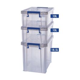 Fellowes Boîte de rangement ProStore Bonus Set 4, set de 3