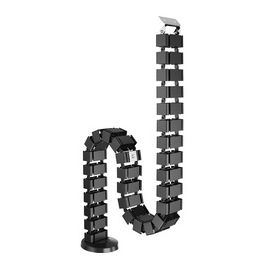 Fellowes Chemin de câble flexible CableSpine, noir