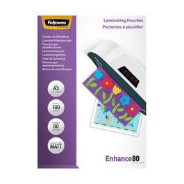 Fellowes Pochette de plastification, A4, mat, 250 microns