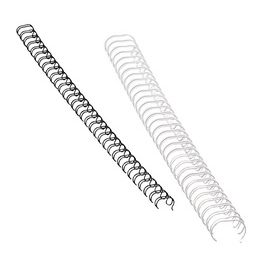 Fellowes spirales, format A4, 34 anneaux, 10 mm, noir