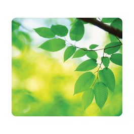Fellowes tapis souris recyclé, motif:feuilles, rectangulaire