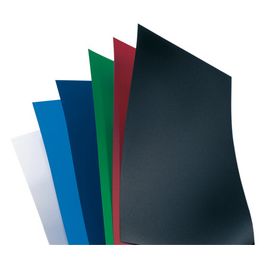 GBC Couverture de reliure PolyOpaque, A4, 0,30 mm, rouge