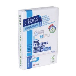 GPV Enveloppes précasées, C6, 114 x 162 mm, blanc