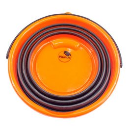 Garten PRIMUS Seau pliable, noir/orange
