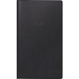 Glocken Taschenkalender "Faltkalender", 2027, schwarz