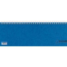 Glocken Tischkalender "Querterminbuch", 2027, blau