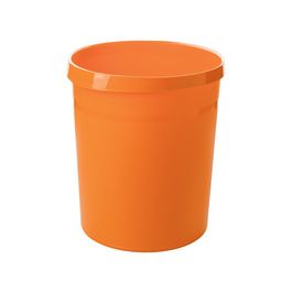 HAN Corbeille à papier GRIP TREND COLOURS, PP, 18 L, orange