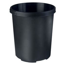 HAN Corbeille à papier KLASSIK XXL, PP, 50 litres, noir