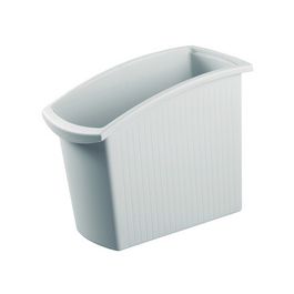 HAN Corbeille à papier MONDO, PP, 18 litres, gris clair