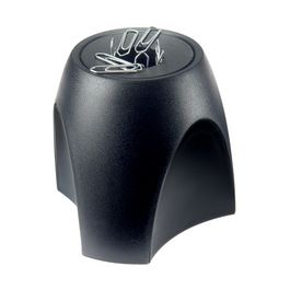 HAN Distributeur de trombones DELTA, polystyrène, noir