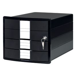 HAN Module de classement IMPULS, 3 tiroirs, noir