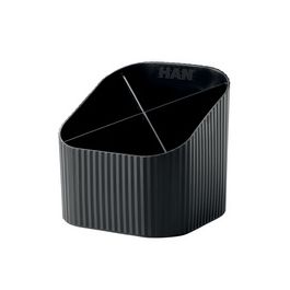 HAN Multipot à crayons Re-X-LOOP, plastique éco, noir