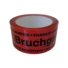 HAPPEL Ruban adhésif de signalisation "Fragile" x6