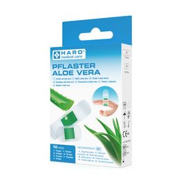 HARO Pansement "Aloe Vera", transparent, pack de 10