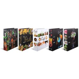 HERMA Assortiment de classeurs à motifs "Flavors"