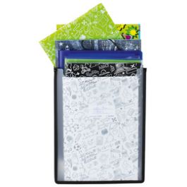 HERMA Boîte scolaire "Flexi", blanc translucide