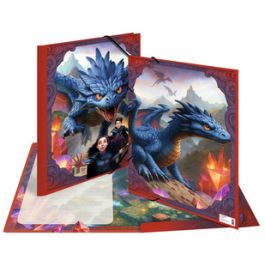 HERMA Chemise à élastique "Dragons", carton, A3