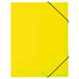 HERMA Chemise à élastiques, en PP, A3, jaune fluo
