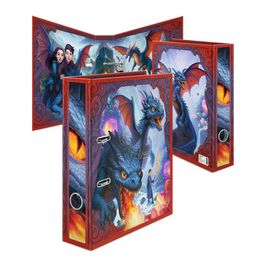 HERMA Classeur à motif "Dragons", A4, largeur du dos: 70 mm