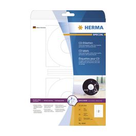 HERMA Etiquette CD/DVD Inkjet SPECIAL Maxi, diamètre: 116 mm