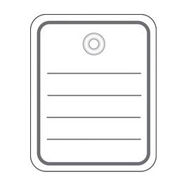 HERMA Etiquette à suspendre, 48 x 65 mm, avec oeillet/fil/